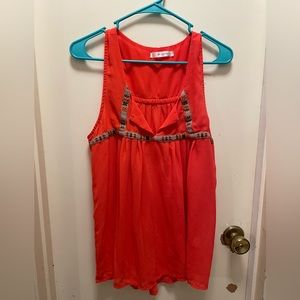 on twelfth size S tank top